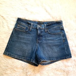 Banana Republic Women's Mid Rise Denim Shorts Size 26